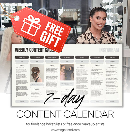 FREE: 7-day Content Calendar